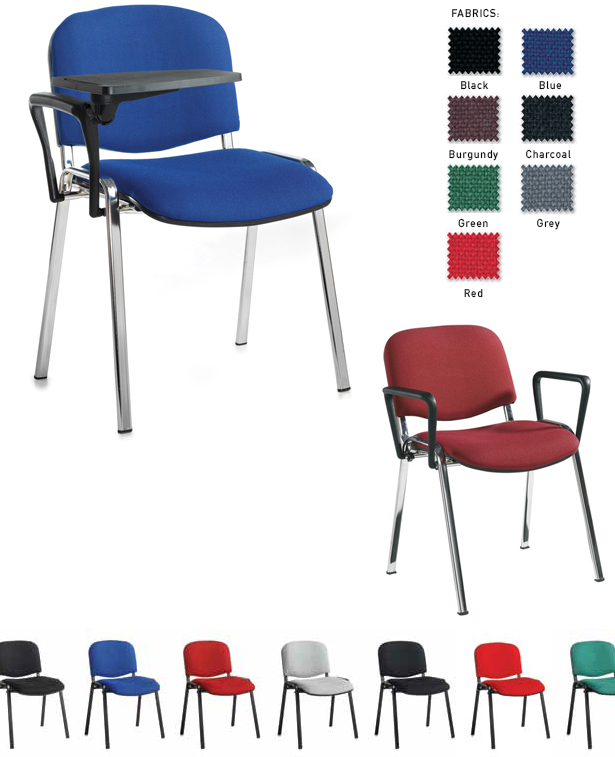 Taurus chrome stacking meeting chair